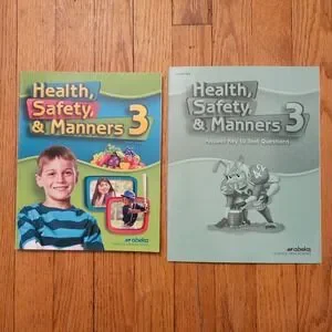 Abeka | Accents | Abeka Grade 3 Health Safety Manners Textbook And ...